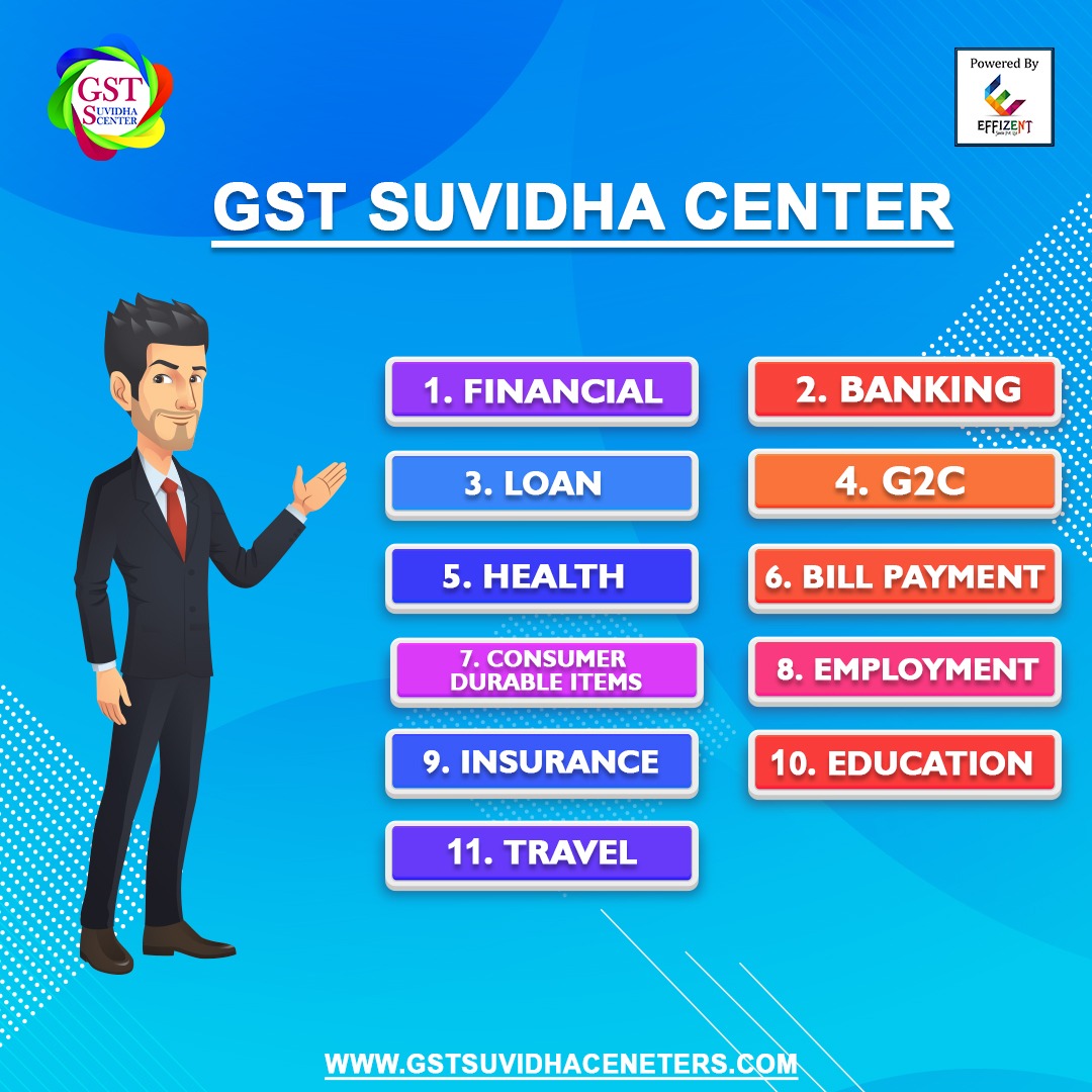 what is gst?
how to open gst suvidha kendra?
gst suvidha kendra profit